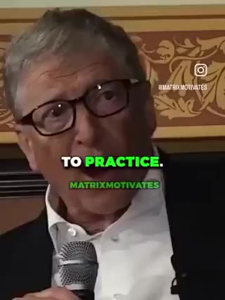 bill gates need to be....