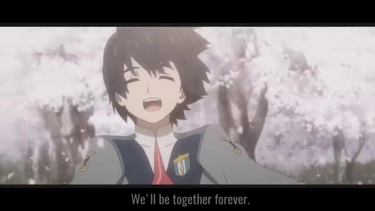 p r o m i s e s アニメ zero two x hiro AMV