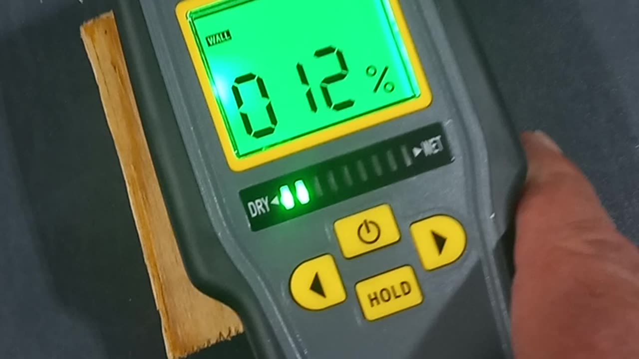 Moisture Meter on a boat