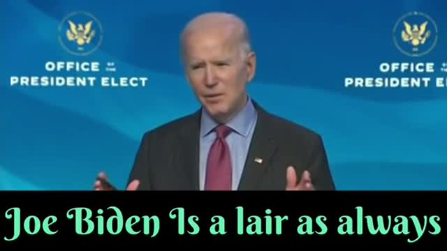 Joe Biden’s lies to Americans on unity