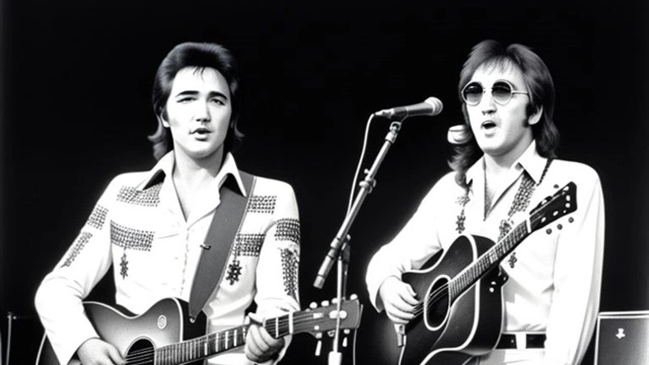 Elvis and Lennon- Heavenly Blues