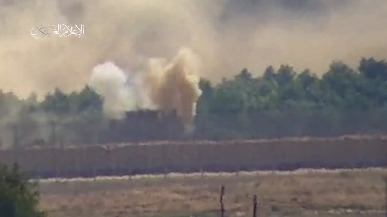 The attack on Israeli concentrations east of Khan Yunis