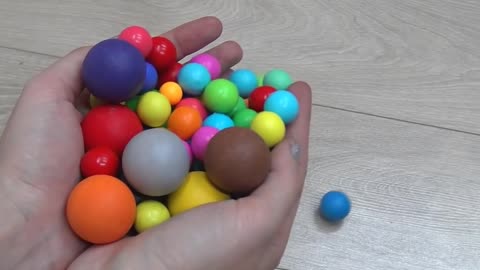 Wooden balls