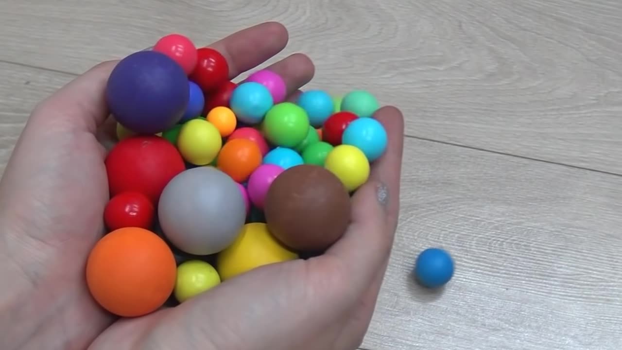 Wooden balls
