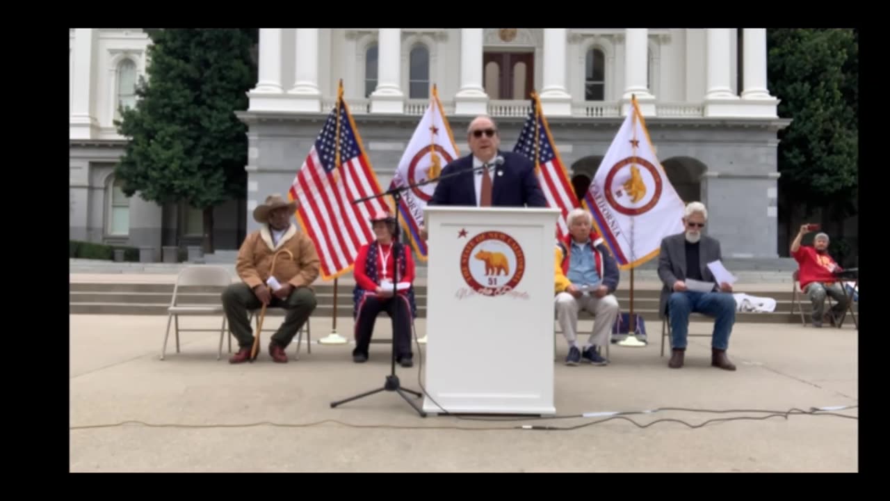 New California State: "Steps to Statehood" Proclamation of Statehood