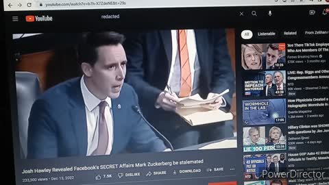 Senator Hawley Confronts Facebook, FBI, DHS