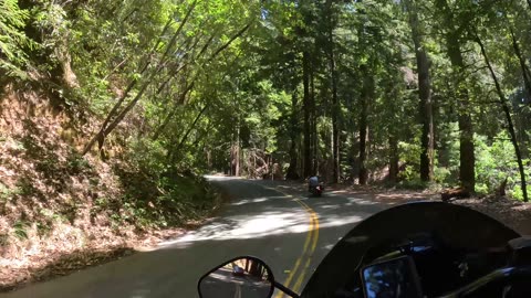 RIDING Through a CLOSED ROAD