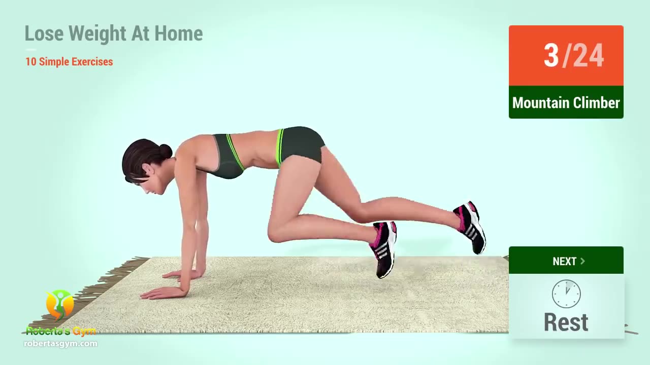 10 Exercises To Lose Weight