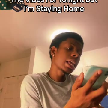 Sending Voice Note To Group Chat When Someone Asks What’s The Vibes For Tonight But I’m Staying Home