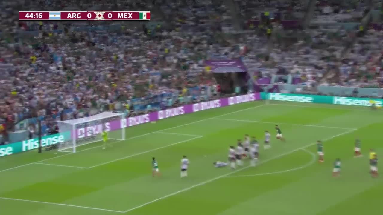 Argentina 2 vs 0 Mexico in Group C - 2022 FIFA World Cup Highlights