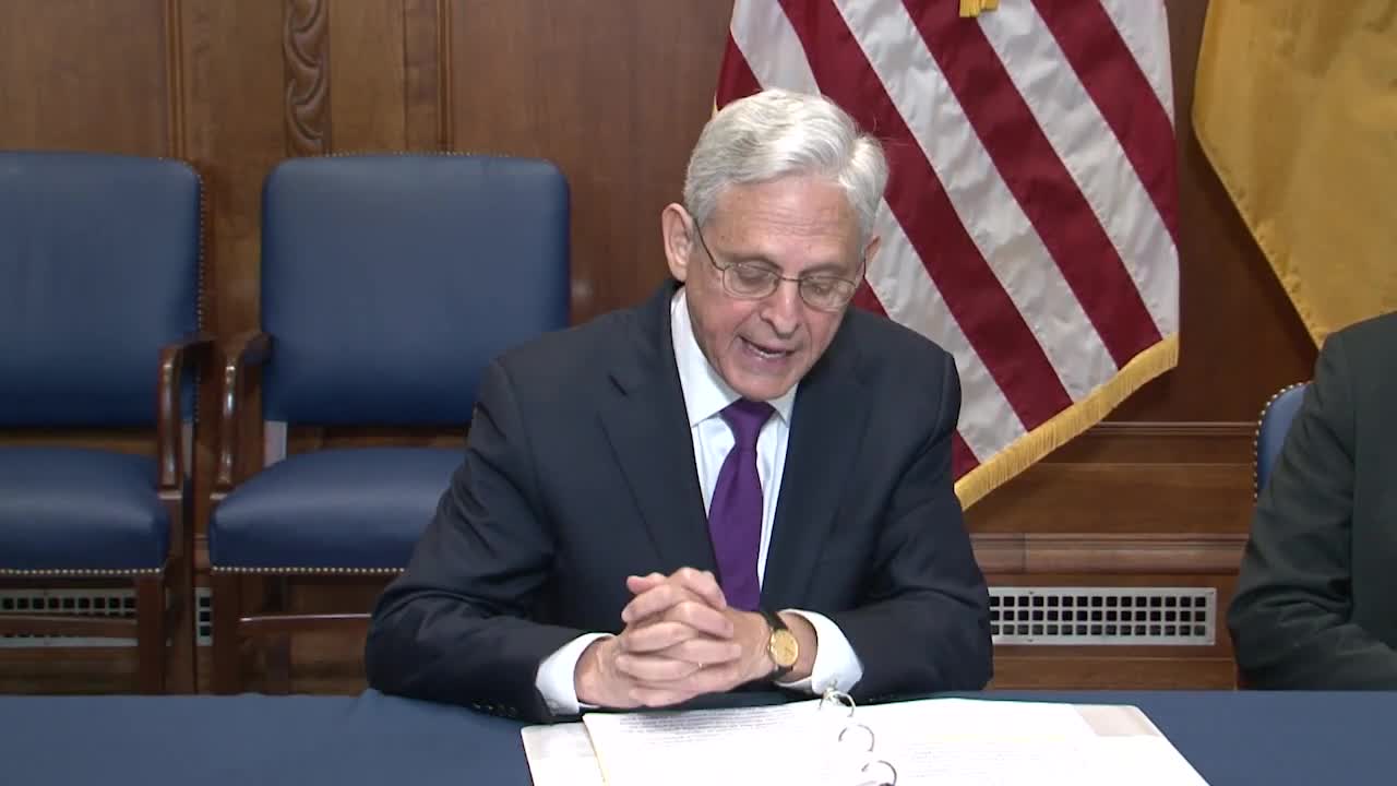 Attorney General Merrick B. Garland Delivers Remarks at Meeting with German Minister of Justice