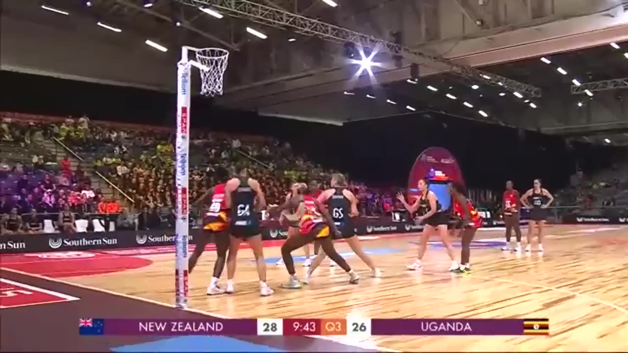 New Zealand v Uganda match highlights netball World Cup 2023 group D
