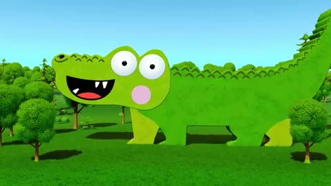 The Big silly crocodile 🐊🐊😤😤😤 an interesting story for little kids who don't go to school, 🎒