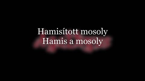 Agathyus - Hamisított mosoly (dalszöveges audió)