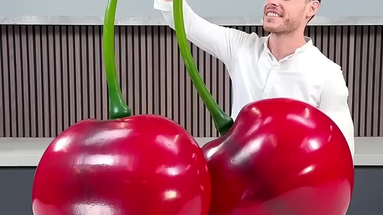 Making chocolate cherry 🍒