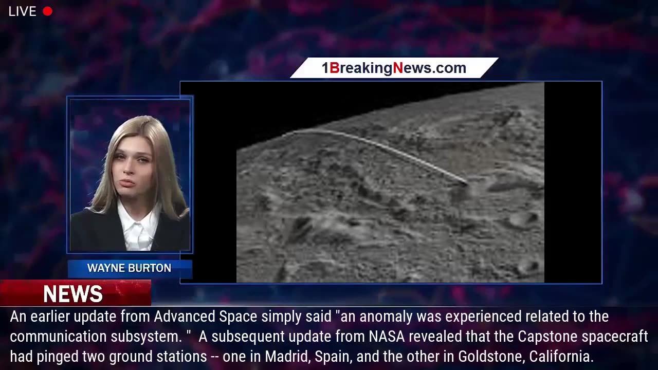 Contact With NASA Moon Probe Reestablished After a Day in the Dark