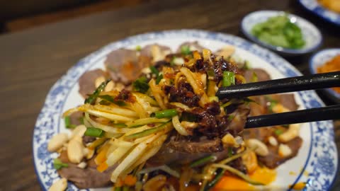 Chinese Style Spicy Beef Noodles