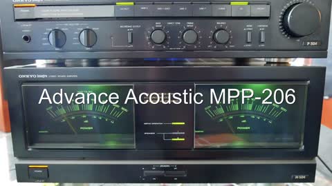 On a Onkyo M-504 I tested 2 different pre-amps ( onkyo p-304 and Advance Acoustic MPP-206)
