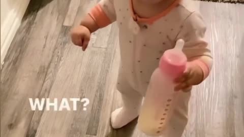 Try not to laugh - she's not even a year old and her attitude is 💯😂😂