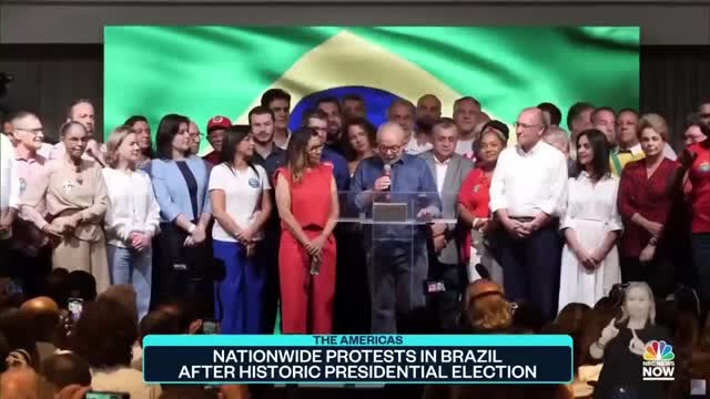 Nationwide Protests Spark In Brazil After Historic Presidential Election