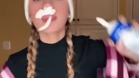 Whip Cream Mustache