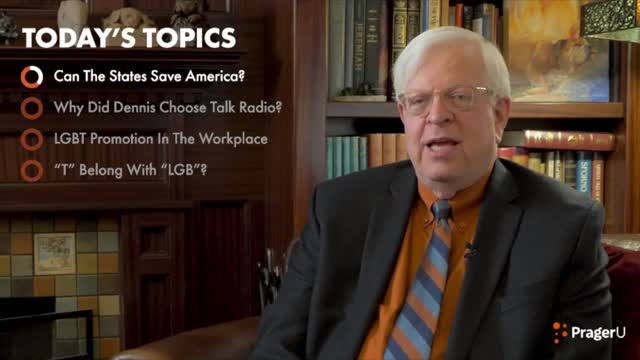 Dennis Prager asked about Convention of States