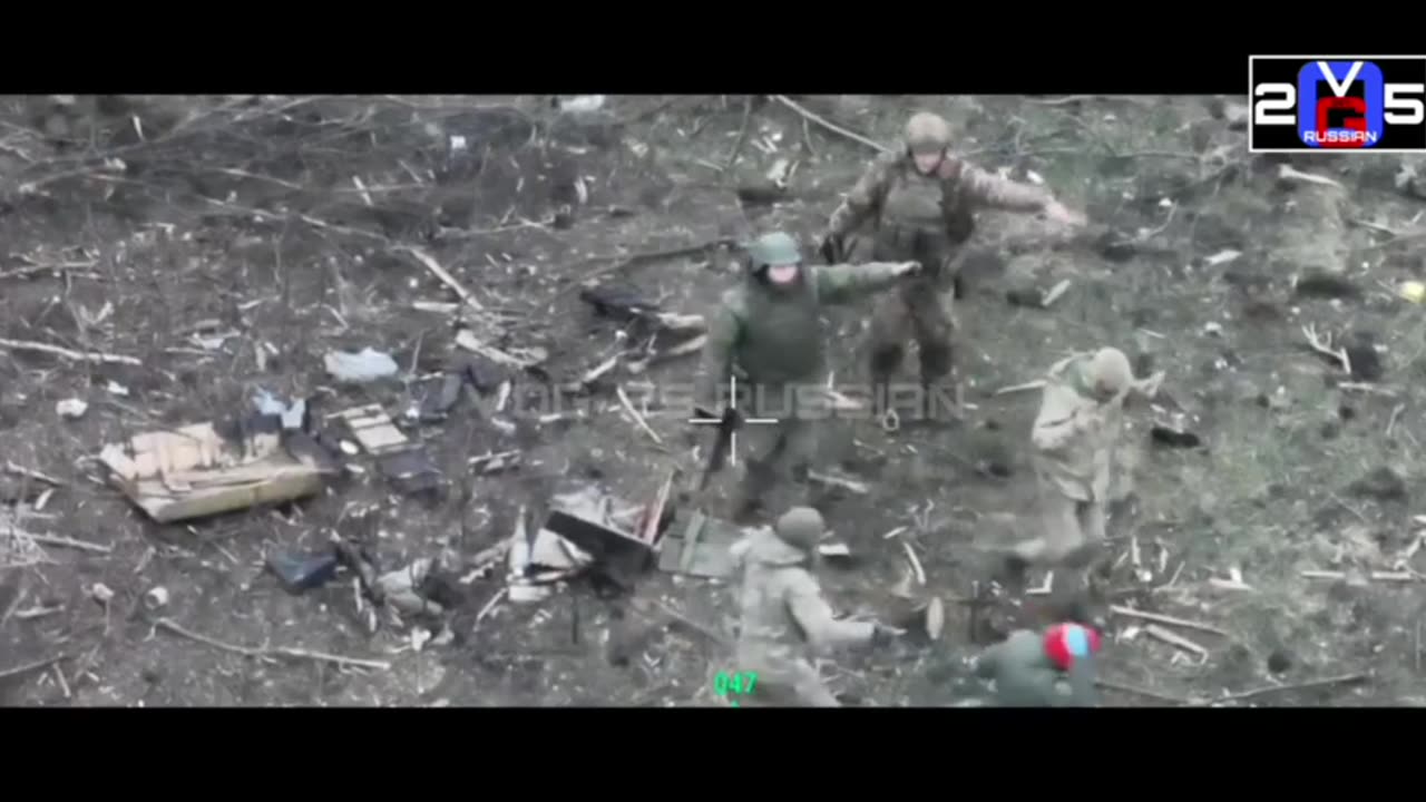 Multiple Ukrainian soldiers being captured in Zaporizhzhia