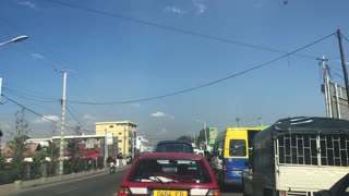 A busy street in Tananarive Madagascar