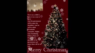 A child is given to us this Christmas