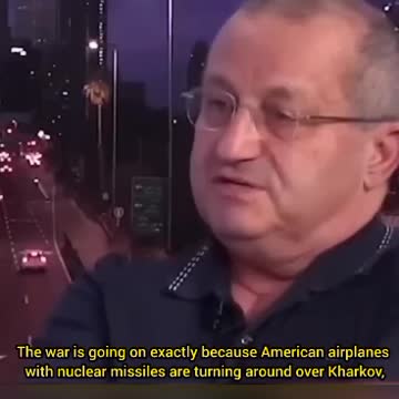 Israeli Yakov Kedmi giving his opinion about why there was a war in Ukraine