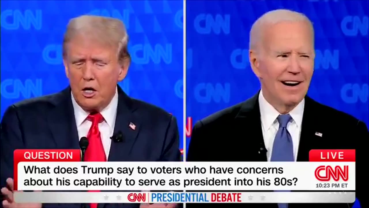 Donald Trump NUKES Joe Biden's Golf Skills In Funny Debate Moment