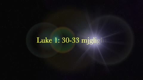 Luke 1: 30-33