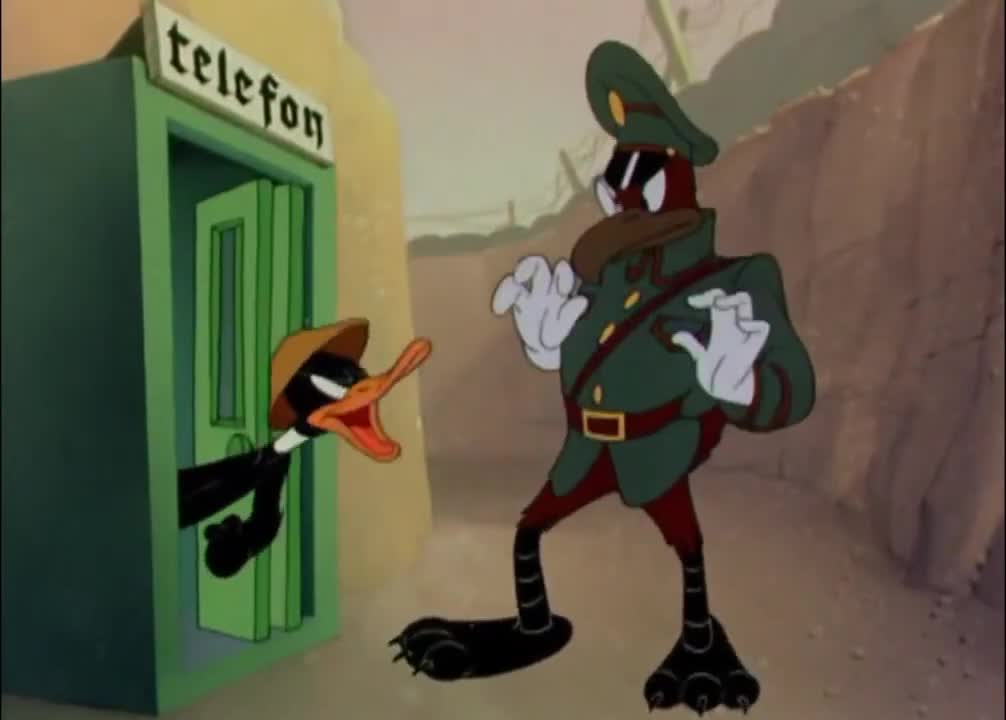 Daffy Duck - Daffy The Commando (1943) - Public Domain Cartoons