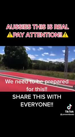 This is what the totalitarian government trying to stop your freedom in Australia