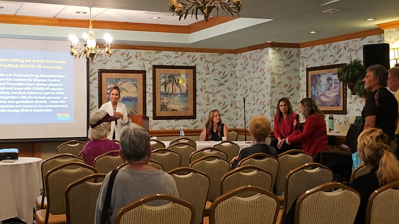 Part 6-Last : Press Conference in The Villages Florida. Dr. Villa & her Patients