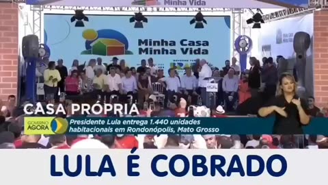 O povo cobra promessa da picanha que lula fez