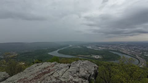 A Peaceful Rainy Day at Point Park