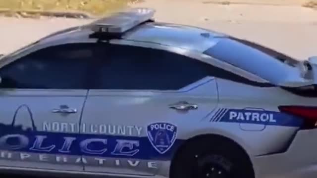 Barefoot Lady Steals Police Car And Crashes It Twice In Residential St. Louis Neighborhood