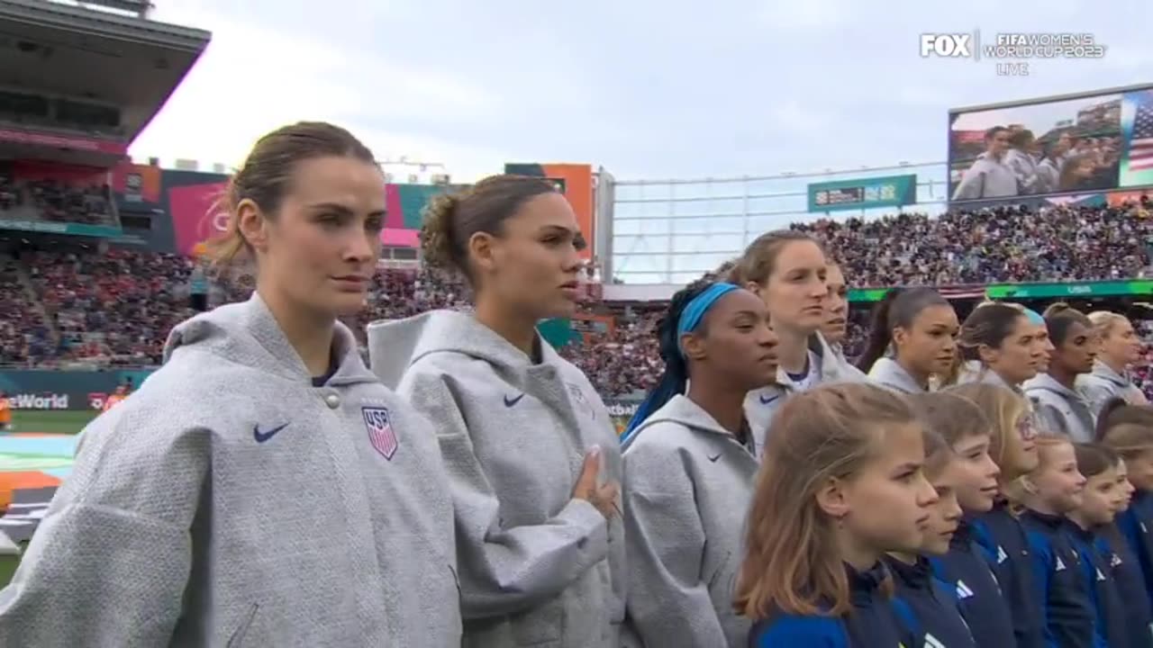 Disgrace. U.S. Women's Soccer Team Silent During National Anthem