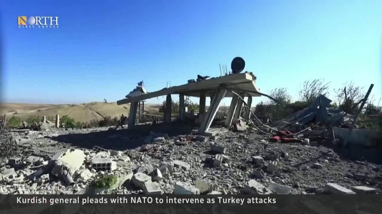 Kurdish general pleads for NATO aid to stop Turkey attacks