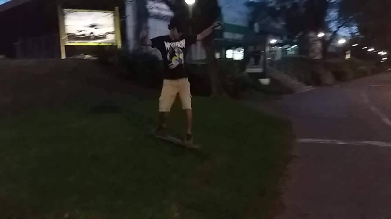 Skate na grama
