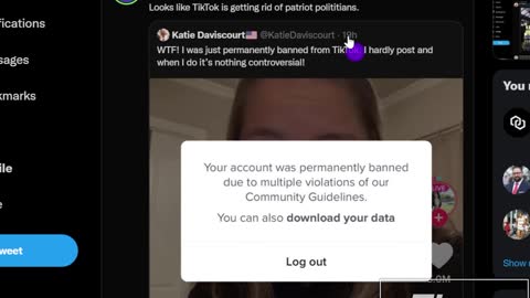 TikTok Purging Patriot Politicians