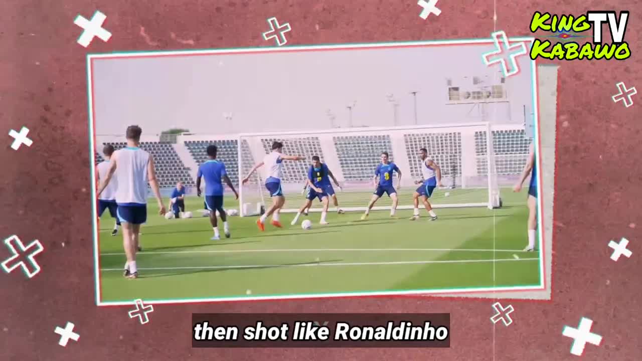 Harry Maguire shocked his teammates when he showed Ronaldinho skill in England training