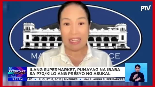 Ilang supermarket, pumayag na ibaba sa P70/kilo ang presyo ng asukal