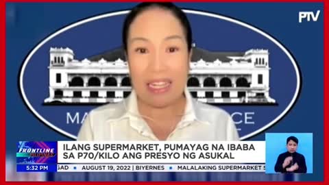 Ilang supermarket, pumayag na ibaba sa P70/kilo ang presyo ng asukal