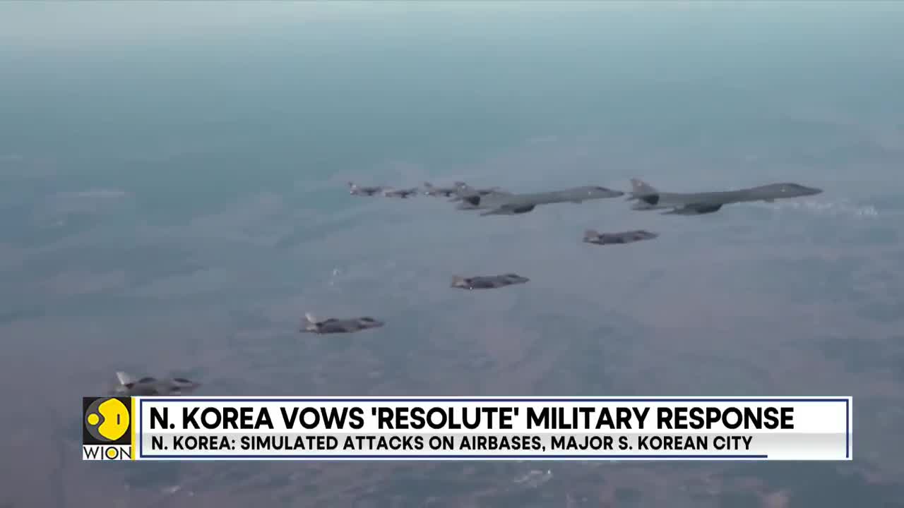 North Korea vows 'resolute' military response, Pyongyang slams US-S.Korea drills | Latest | WION