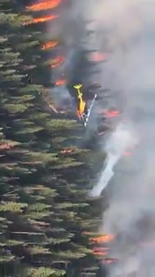 헬기로 대형 산불 내기.avi