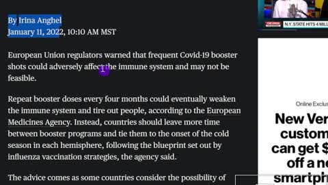The EU And The WHO Advises AGAINST Boosters
