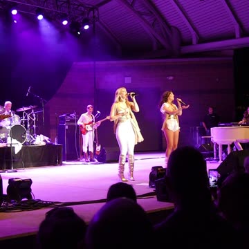 Arrival band from Sweden band sings ABBA's Lay All Your Love on Me at Waterfest Oshkosh