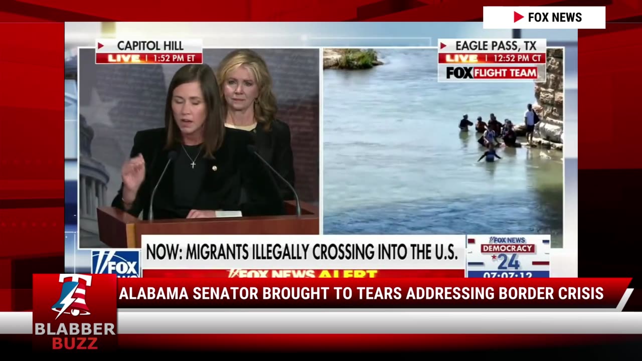 Alabama Senator Brought To Tears Addressing Border Crisis